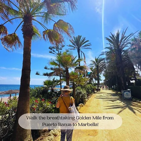 Stayatsas Marbella Luxury 2 Bedroom Apartment, 80 M2 Private Terrace, Pools, Walk To Beach & Puerto Banus