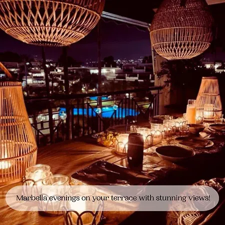 شقة Stayatsas Marbella Luxury 2 Bedroom Apartment, 80 M2 Private Terrace, Pools, Walk To Beach & Puerto Banus