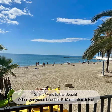 Lejlighed Stayatsas Marbella Luxury 2 Bedroom Apartment, 80 M2 Private Terrace, Pools, Walk To Beach & Puerto Banus *