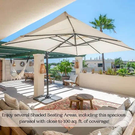 Stayatsas Luxury 2 Bedroom Apartment, 80 M2 Private Terrace, Pools, Walk To & Puerto Banus * Marbella