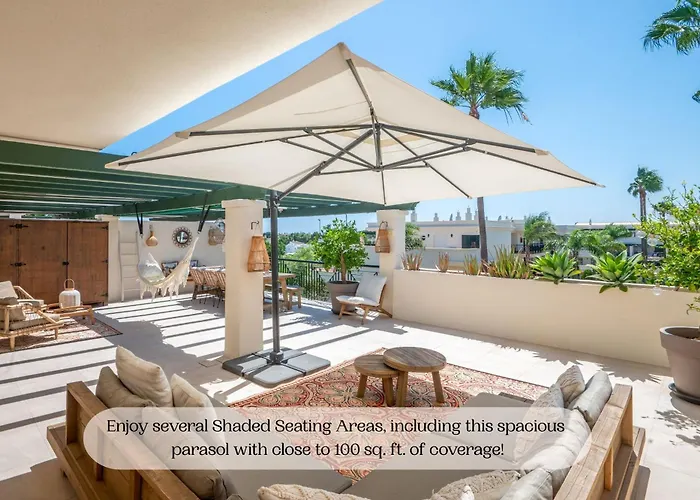 Stayatsas Luxury 2 Bedroom Apartment, 80 M2 Private Terrace, Pools, Walk To & Puerto Banus * Marbella