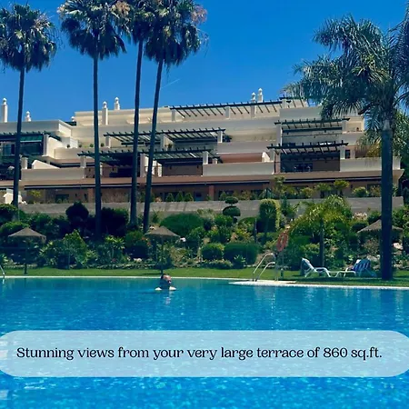 Апартаменты Stayatsas Marbella Luxury 2 Bedroom Apartment, 80 M2 Private Terrace, Pools, Walk To Beach & Puerto Banus *